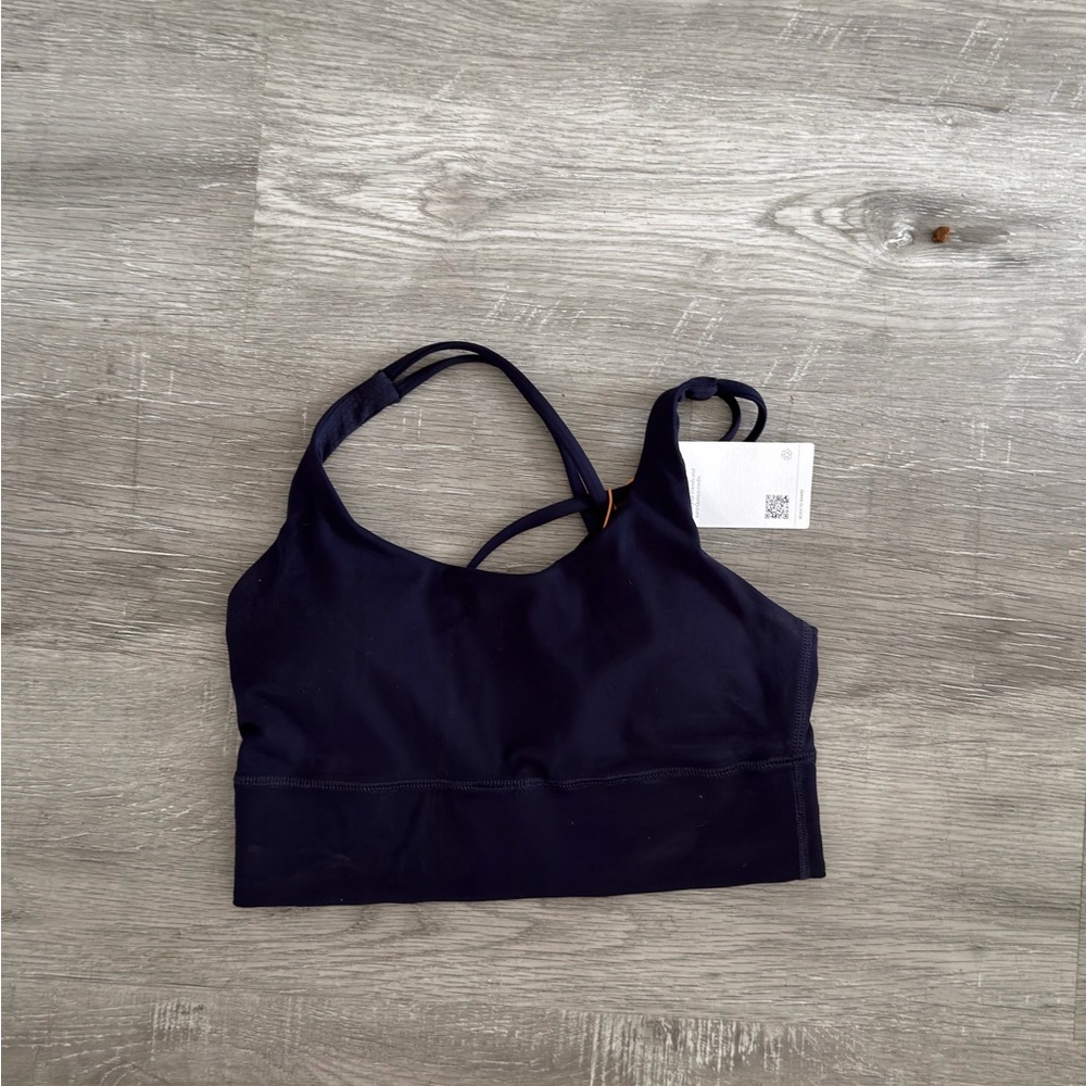 Women's Quince Navy Blue Sports Bra